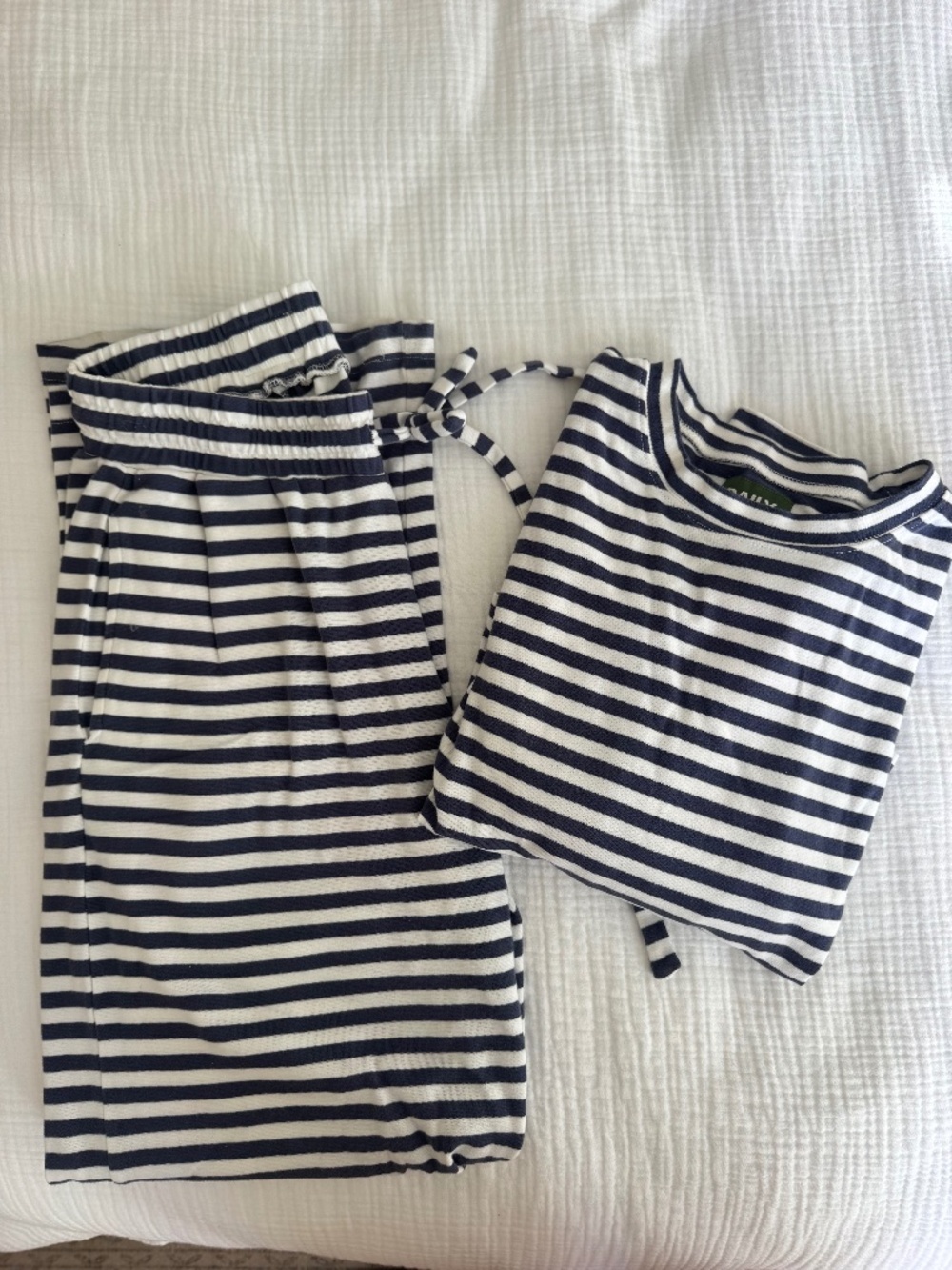 Daily Drills Striped Lounge Set